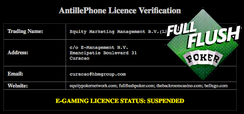 full-flush-poker-offline-license-suspended