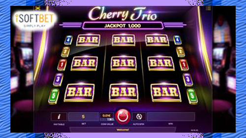 ISoftbet Releases New Cherry Trio Slot