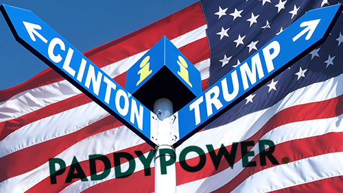 Paddy Power starts doubting Clinton payout as Trump narrows gap