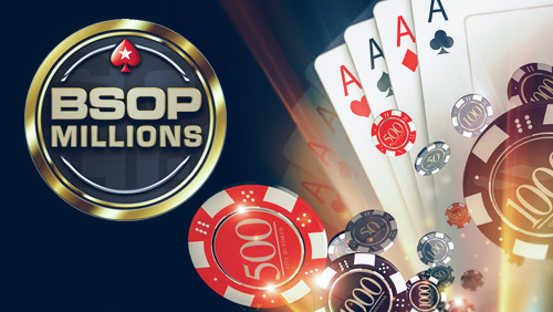 PokerStars sponsored BSOP Millions ready to rock n roll