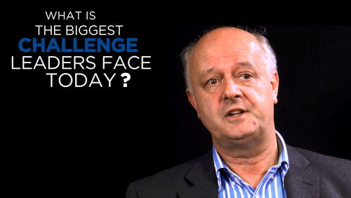 Mark Blandford: Shared Experience - What is the biggest challenge facing leaders today?