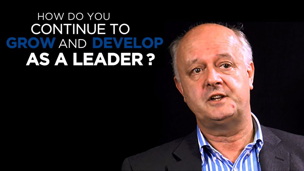 Mark Blandford: Shared Experince - What do you do to ensure you continue to and develop as a leader?