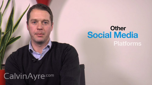 Social Media Tip of the Week: Other social platforms