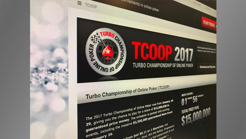 $15 MILLION GUARANTEED TURBO CHAMPIONSHIP OF ONLINE POKER KICKS OFF TODAY AT POKERSTARS