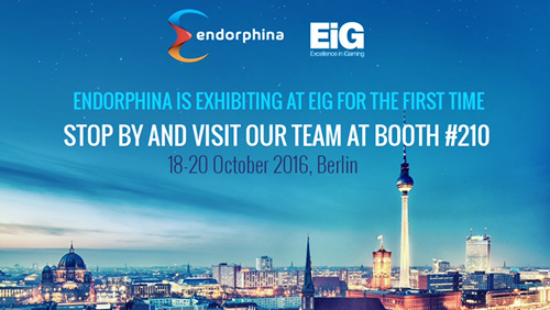 Endorphina is going to EiG 2016!