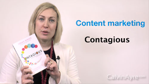 Content Marketing Tip of the Week: Further Reading - Contagious