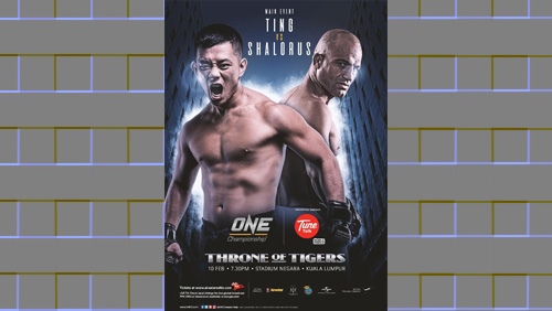ONE CHAMPIONSHIP ANNOUNCES COMPLETE CARD FOR ONE: THRONE OF TIGERS