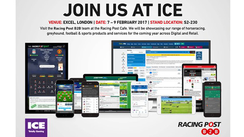 Racing Post set to showcase innovation and opportunity at gaming’s favourite exhibition