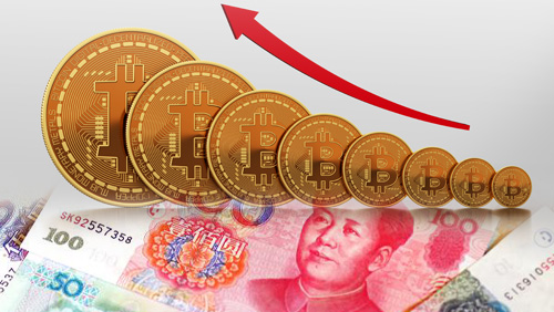 Sliding yuan spurs bitcoin to reach new all-time high