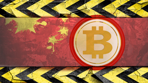 Chinese bitcoin exchanges halt withdrawals after central bank talk