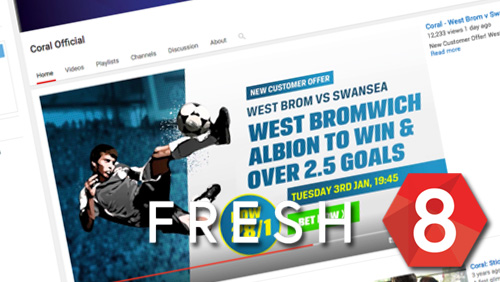 Coral launches dynamic video advertising from Fresh8 Gaming