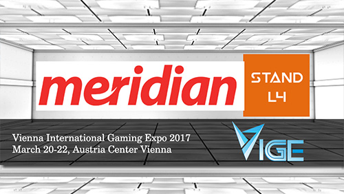 Meridian is exhibiting in March at VIGE2017, join them at the L4 stand