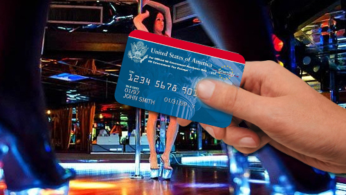 US Defense Department credit cards used at Hustler, Sapphire Adult Clubs