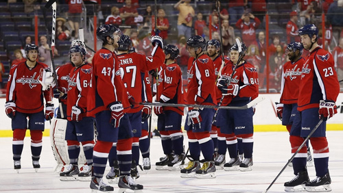 Capitals Atop Stanley Cup Odds Over Blackhawks, Wild, Penguins