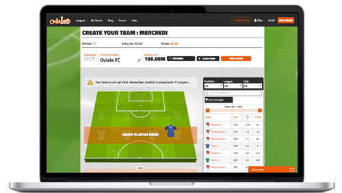 Oulala Becomes First Licensed B2B Fantasy Sports Provider