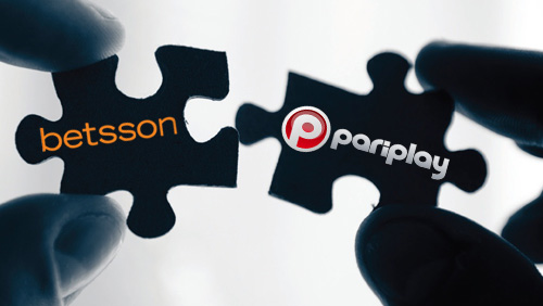 Pariplay Ltd. partners with Betsson.com