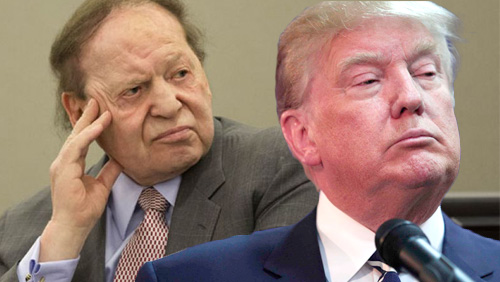 Fragile Adelson-Trump alliance begins to crack