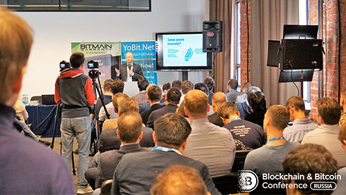 Moscow hosted Russia’s largest conference on blockchain and cryptocurrencies