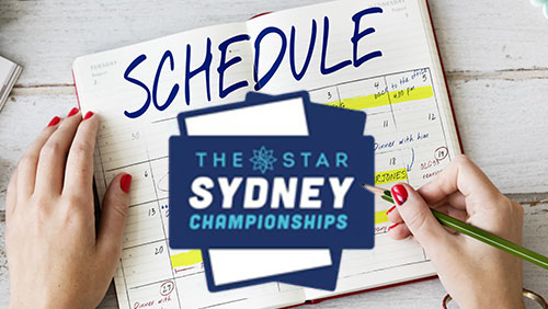 The ninth annual Star Sydney Championships release summer schedule