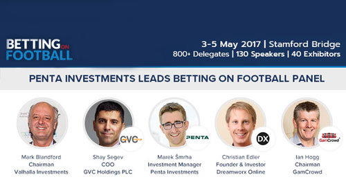Penta Investments leads Betting on Football panel on investment opportunities within the betting industry