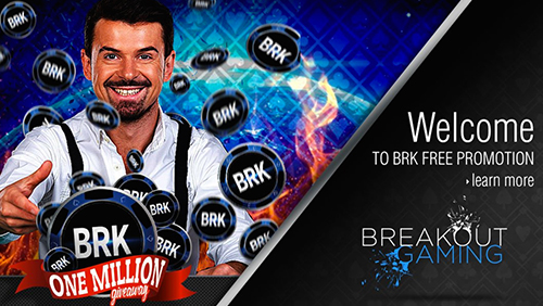 Breakout Gaming Group announces 1 million BRK free coin giveaway promotion
