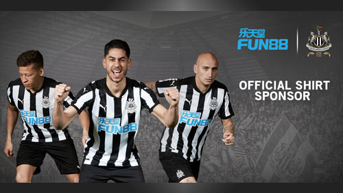 FUN88 announced as the new shirt sponsor of Newcastle United FC