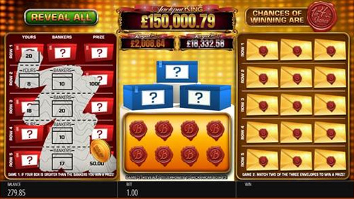 Blueprint Gaming expands Jackpot King family with Deal or No Deal Scratchcard