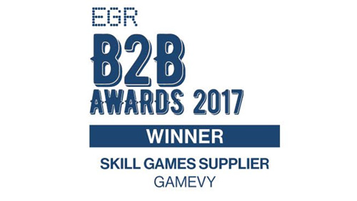 Gamevy Scoops EGR Skill Supplier for the second year running