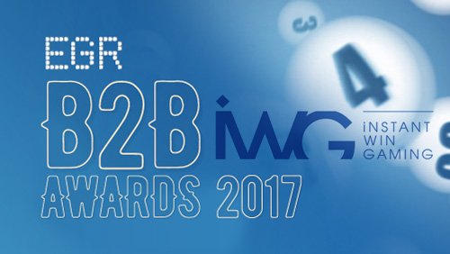 IWG crowned online lottery supplier at EGR B2B Awards