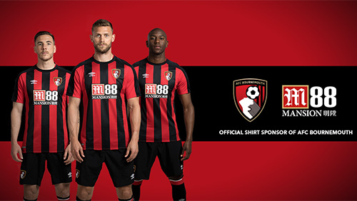 M88 announce partnership with AFC Bournemouth as official shirt sponsor