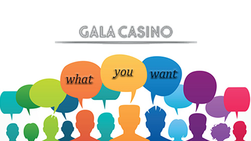 More ways to win ‘What You Want’ with GalaCasino.com