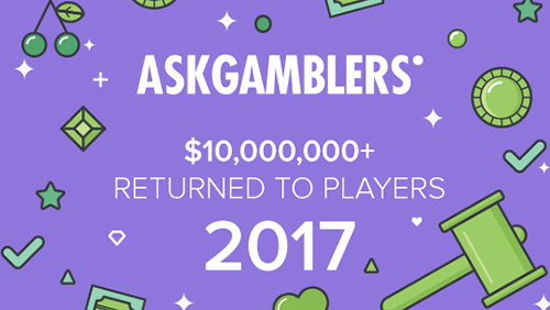 AskGamblers Casino Complaint Service returns over $10 million to players