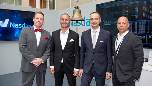 Nasdaq Stockholm welcomes Aspire Global to First North Premier