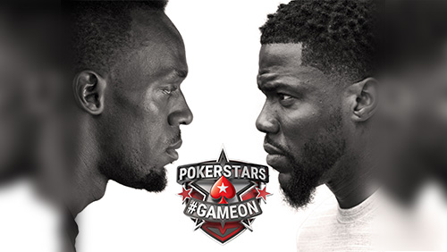 Usain Bolt and Kevin Hart launch a battle of wits with Pokerstars #GameOn challenge