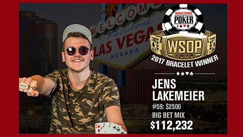 WSOP Review: Jens Lakemeier wins Germany’s first bracelet