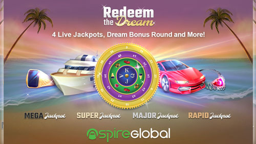 Redeem the Dream“ - Aspire Global to launch proprietary progressive jackpot title