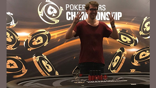 Sander van Wesemael wins third PokerStars Cup; Chidwick also on point