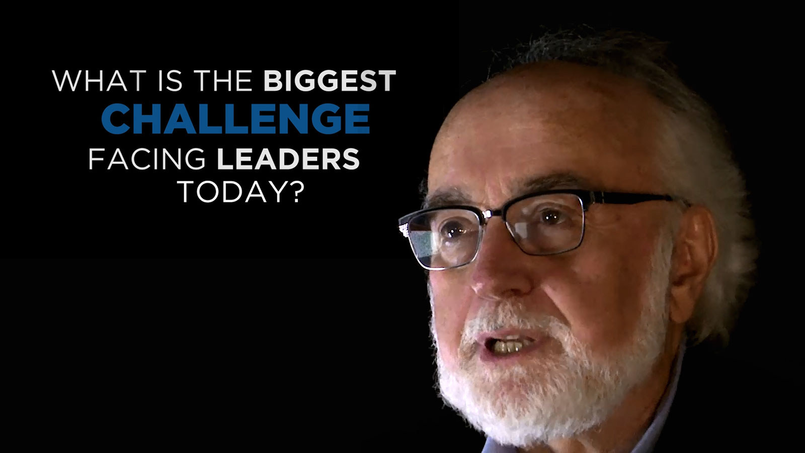 Dr. Sam Liggero- Shared Experience - What is the biggest challenge facing leaders today?