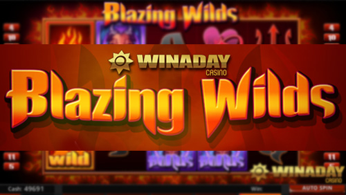 WinADay Casino launches devilish new Blazing Wilds Slot with $13 freebie