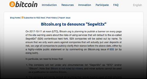 bitcoin-org-denounce-segwit2x