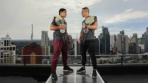ONE WORLD CHAMPIONS EDUARD FOLAYANG AND MARTIN NGUYEN FACE OFF IN MANILA
