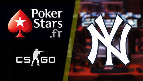 PokerStars.fr sponsor CS: GO league; New York Yankees enter esports business