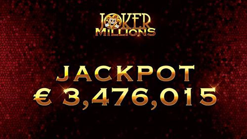 Yggdrasil’s Joker Millions pays out € 3.5m jackpot