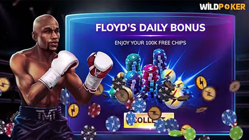 Floyd Mayweather turns to poker in his retirement with Wild Poker hook up