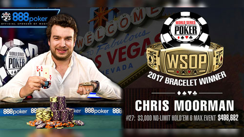 Moorman wins 26th online triple crown; sets his sights on live version