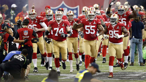 49ers Among Early Line Movers on NFL Week 17 Odds Board