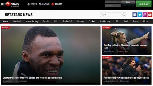 BETSTARS LAUNCHES SPORTS BETTING SITE BETSTARS NEWS IN UNITED KINGDOM