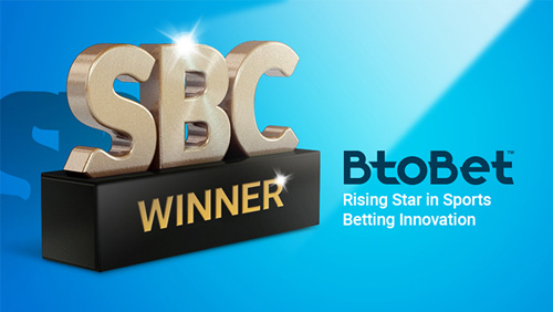 Btobet wins the SBC Awards 2017 as the rising star in sports betting innovation