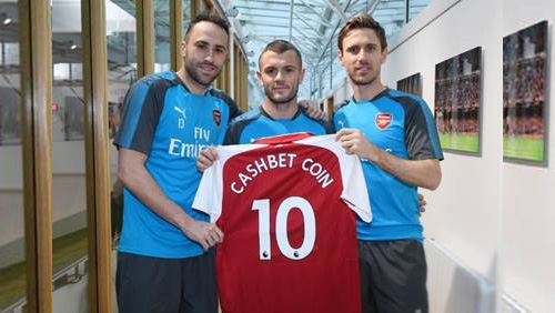 Arsenal Football Club signs world-first cryptocurrency partnership with CashBet Coin