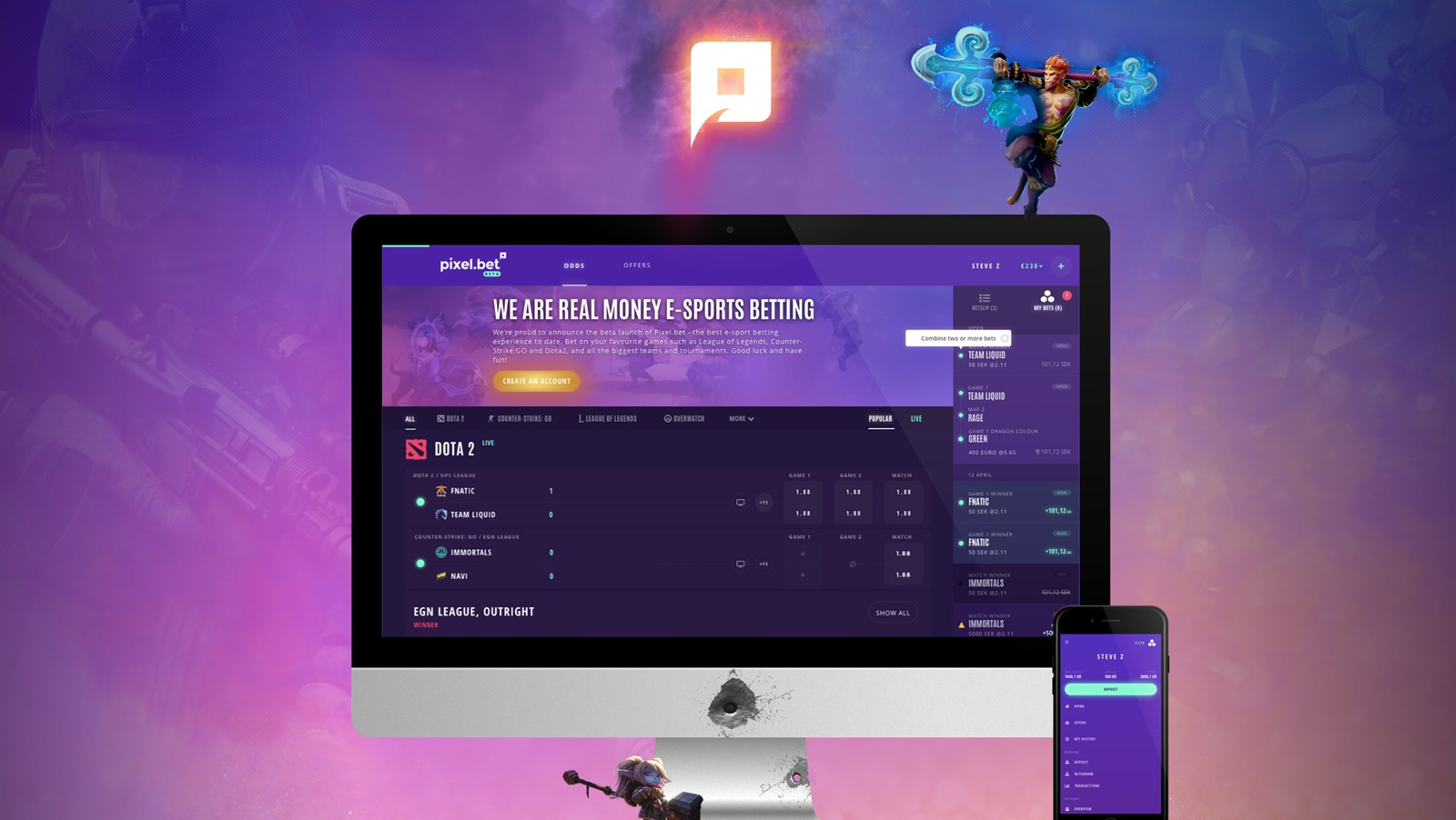 Pixel.bet ready to revolutionise eSports betting with new dedicated platform